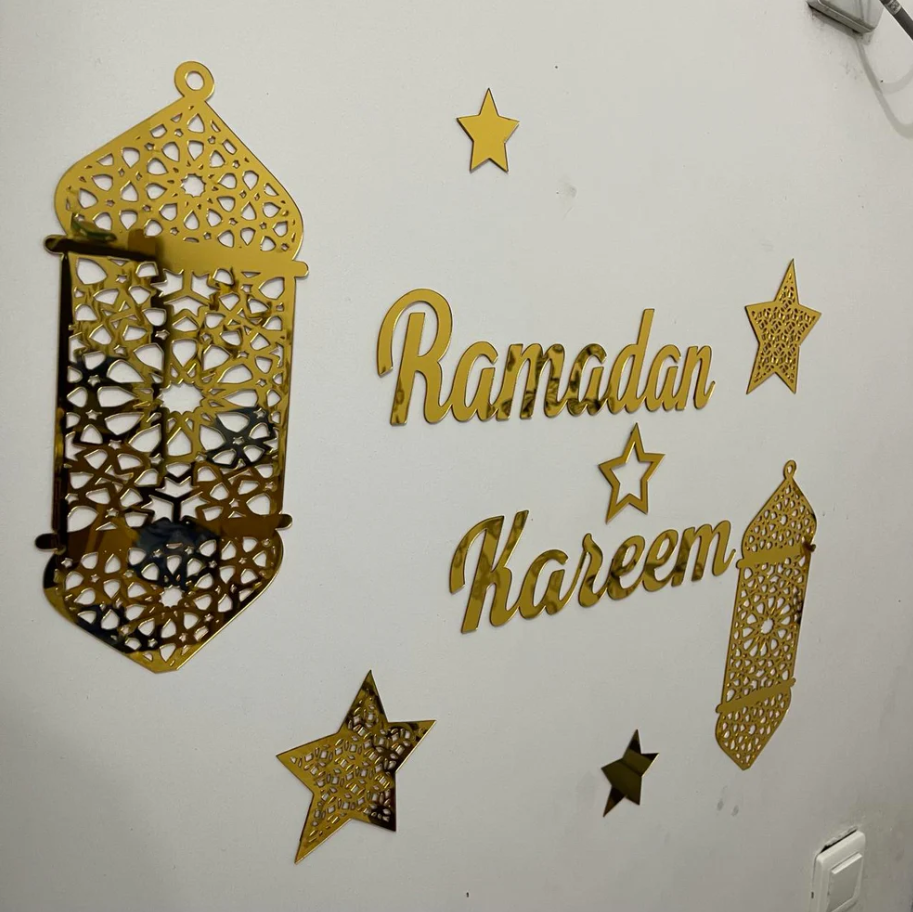 Ramadan Kareem Wooden Decor For Wall Decor